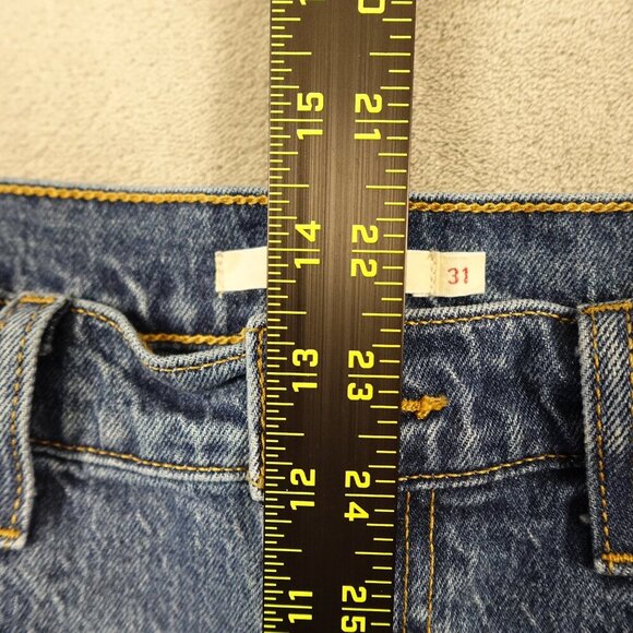 Levi's jeans 70's high flare women's 31 stonewash blue big E red tab premium - Picture 6 of 15